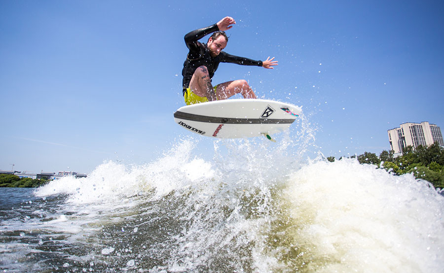Ash Richardon black revolt wakesurf