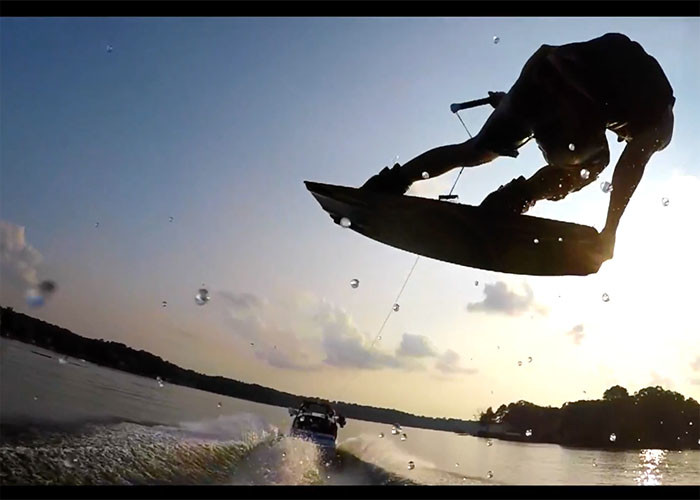 Gordon Harrison by the wake dude