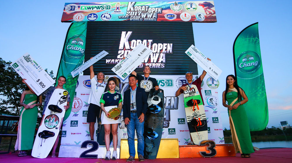 WWA WAKE PARK WORLD SERIES PODIUMS TWP KORAT 1